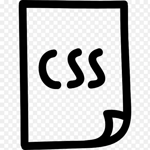 CSS文件手工绘制的轮廓图标