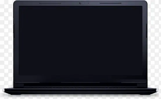 高清黑色商务笔记本电脑