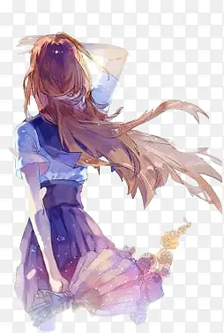 彩色动漫人物
