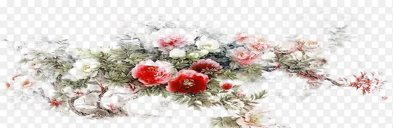 淡雅花卉之宁静致远素材
