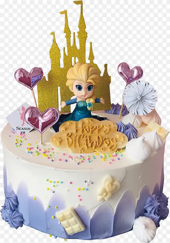 唯美蛋糕生日蛋糕