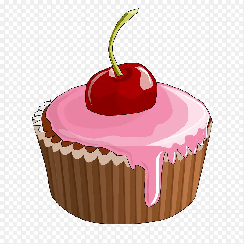 草莓樱桃蛋糕