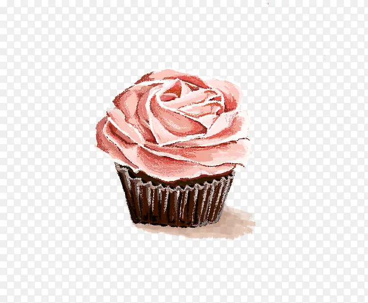 手绘甜品玫瑰翻糖蛋糕