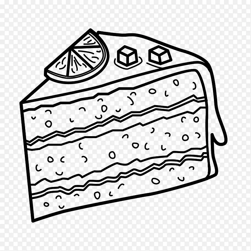 卡通手绘蛋糕