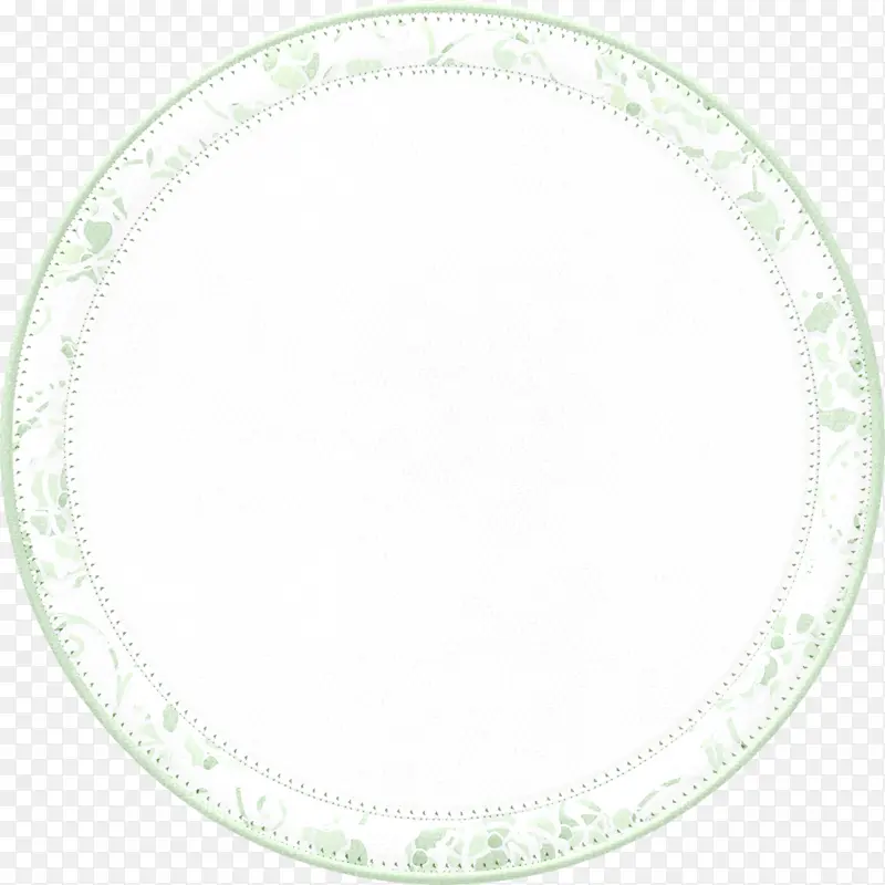 淡绿色圆环