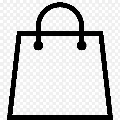 电子商务购物袋图标