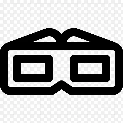 3D眼镜图标