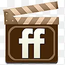 FF电影风格logo图标