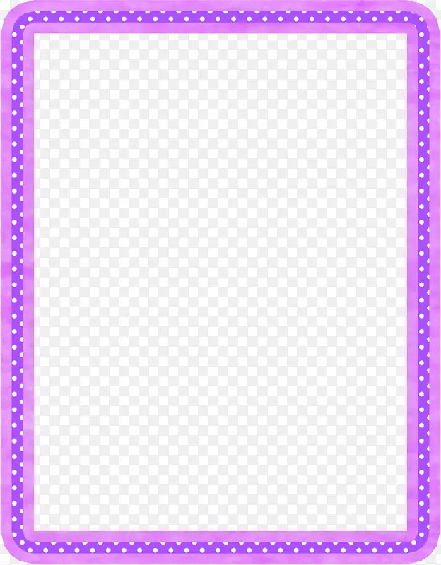 紫色唯美边框相框