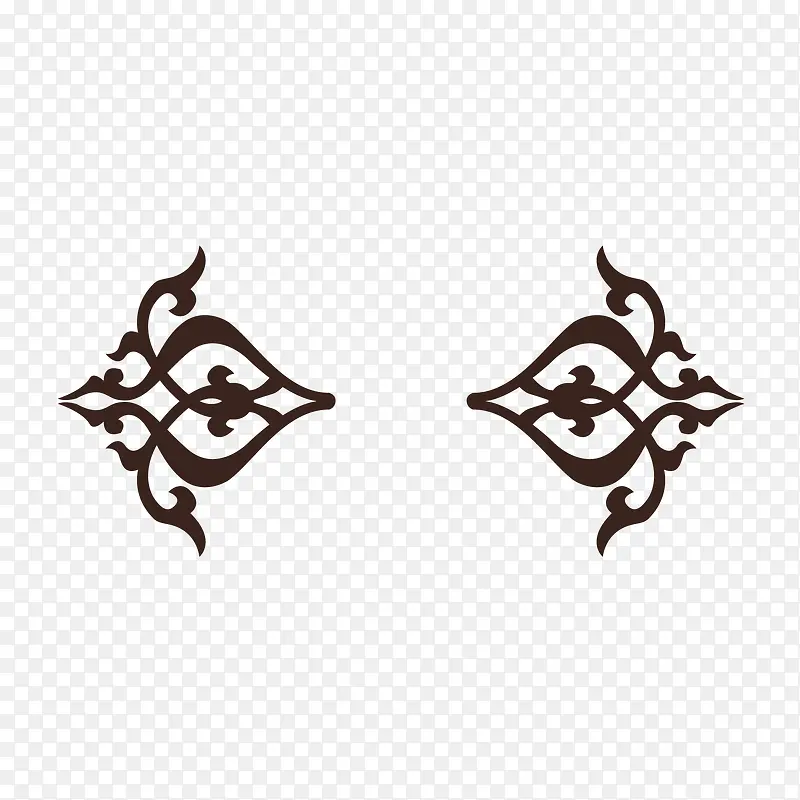 欧式花纹
