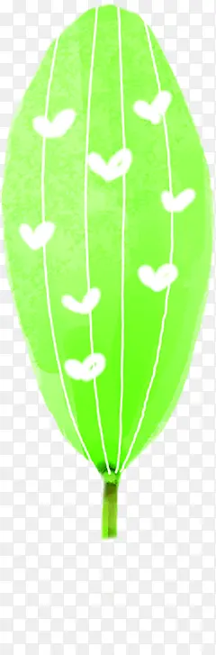 高清摄影活动海报绿色爱心植物