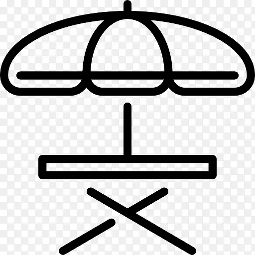 表和Sun Umbrella 图标