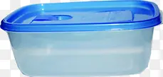 蓝色家用储物盒塑料盒