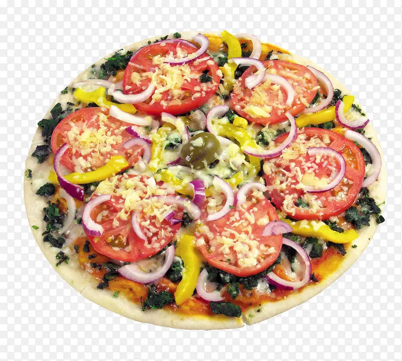 蔬菜披萨