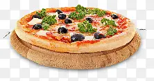 美味披萨创意圆形