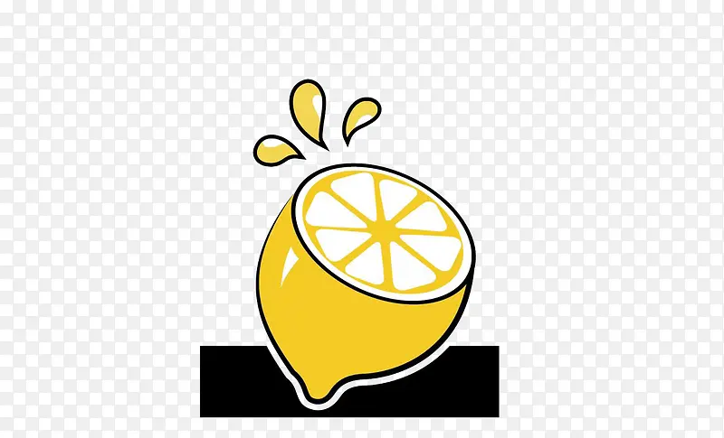 柠檬黄色标志