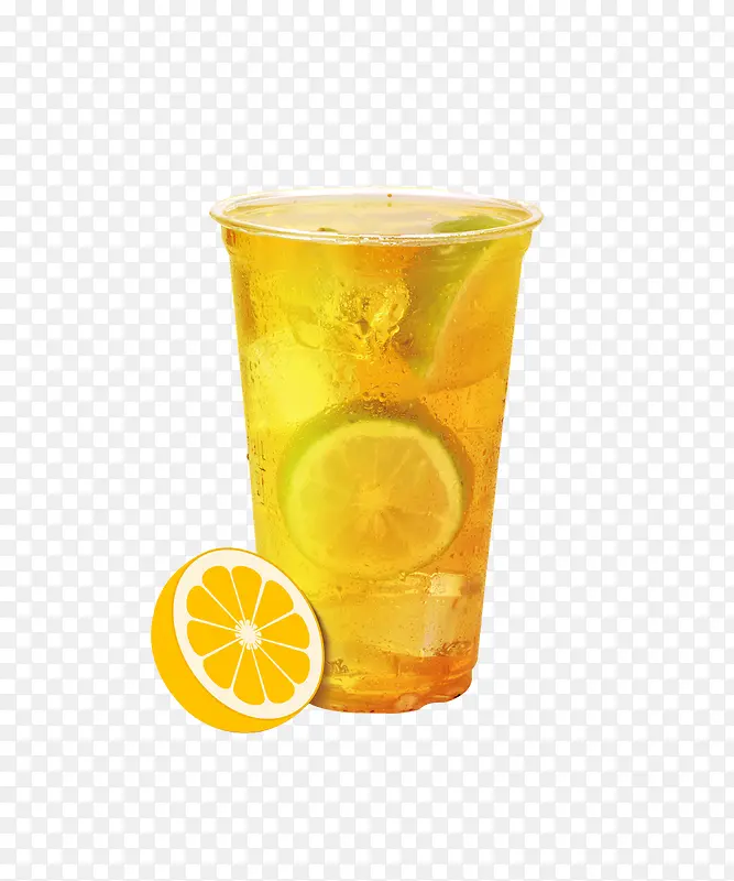 柠檬红茶夏季凉茶