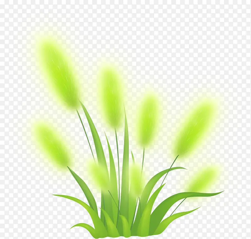 绿色梦幻树叶装饰春天PNG图片素材下载_图片编号ygewweno-免抠素材网