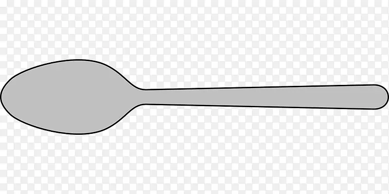 灰色的汤勺