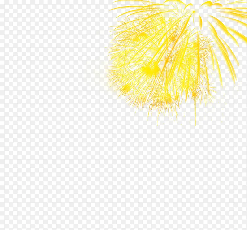 烟花黄色