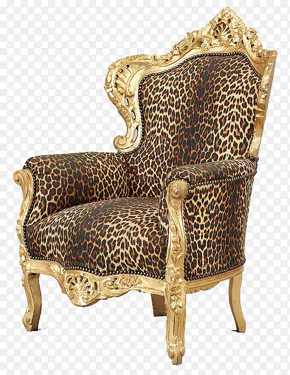 豹纹富贵装饰沙发