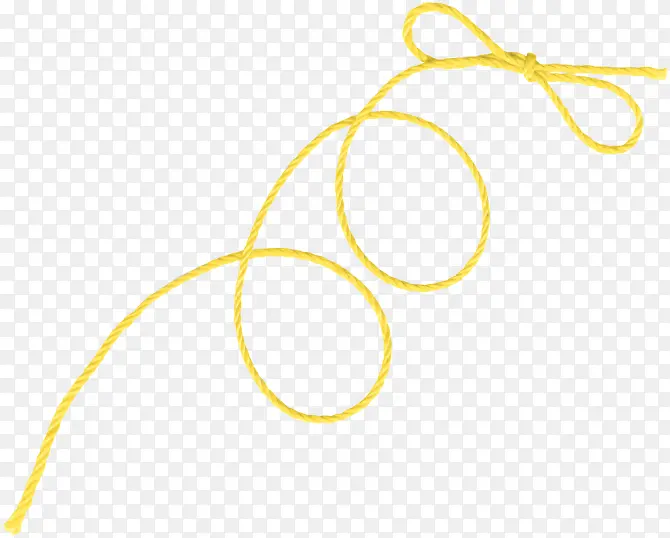 绳子黄绳子漂浮