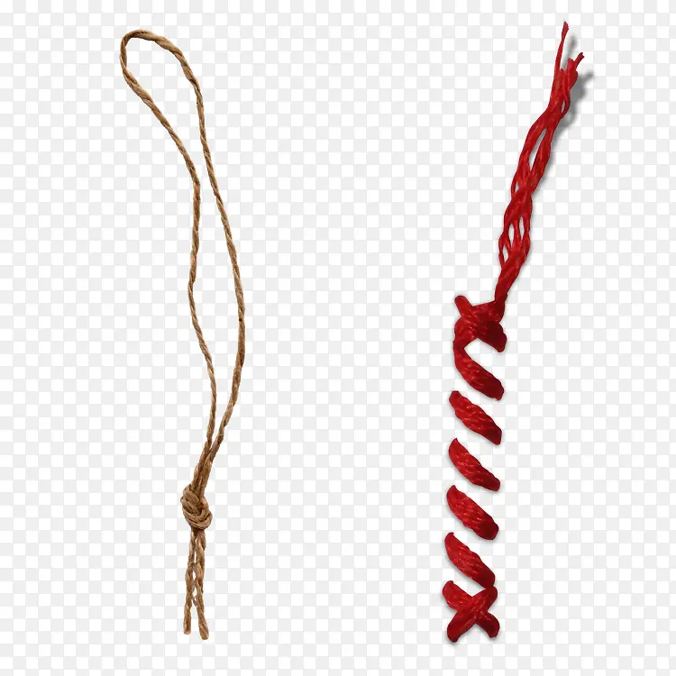 绳子嵌入的绳子装饰