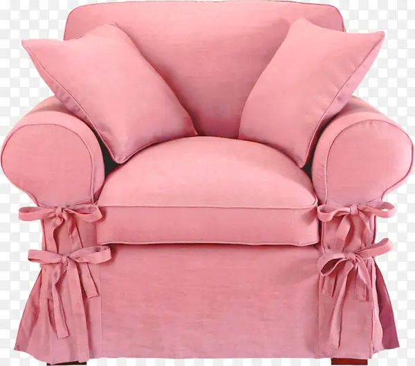 粉色欧式沙发
