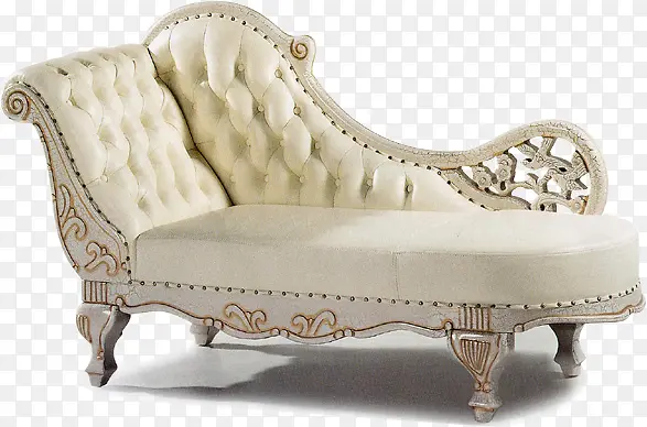 欧式白色沙发
