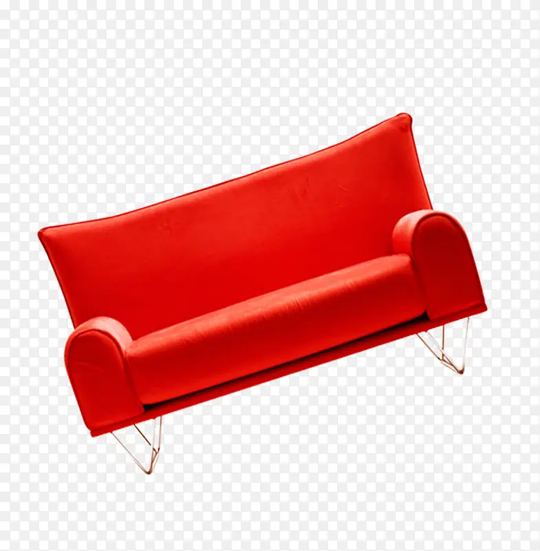 室内场景红色的沙发