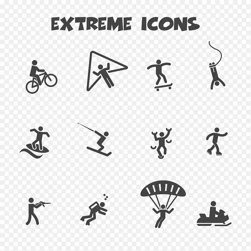 简笔运动图标PNG图片素材下载_图片编号yrvnlxao-免抠素材网