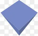 高清创意合成蓝色的正方形合成