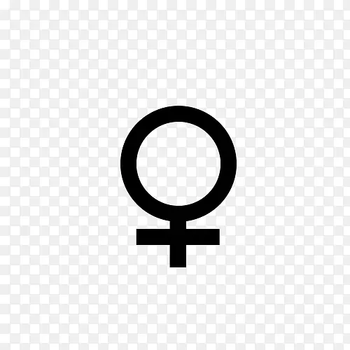 黑色元素男女性别符号