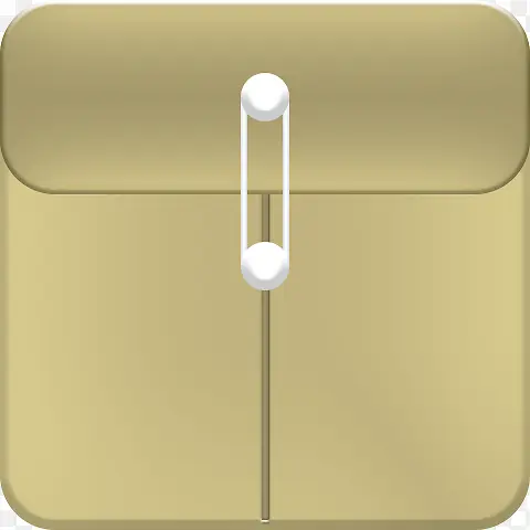 图标 立体感文件夹 logo