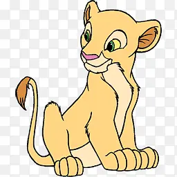 狮子王动画角色图片