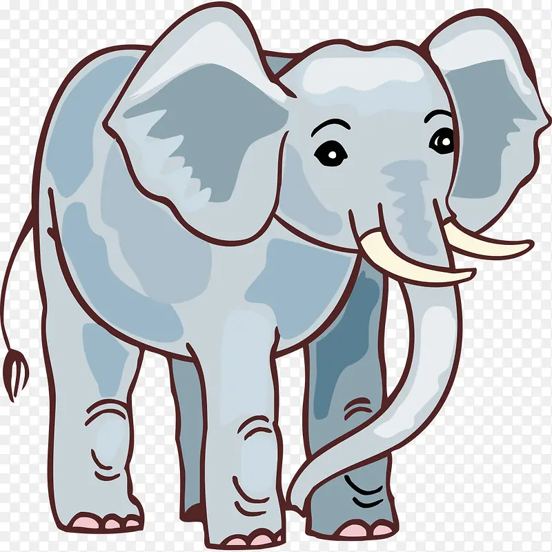 大象卡通造型
