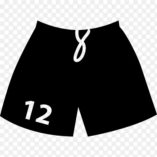 足球短裤12号图标