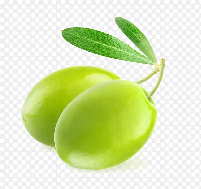 绿叶绿色枣子