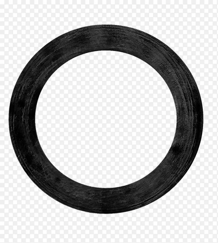黑色创意圆环