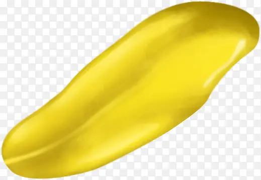 创意合成手绘扁平黄色的香蕉