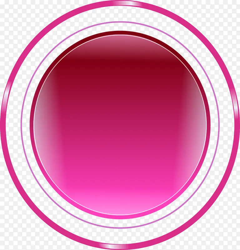 粉色圆环设计个性