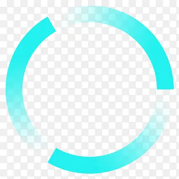 蓝色圆环背景图片
