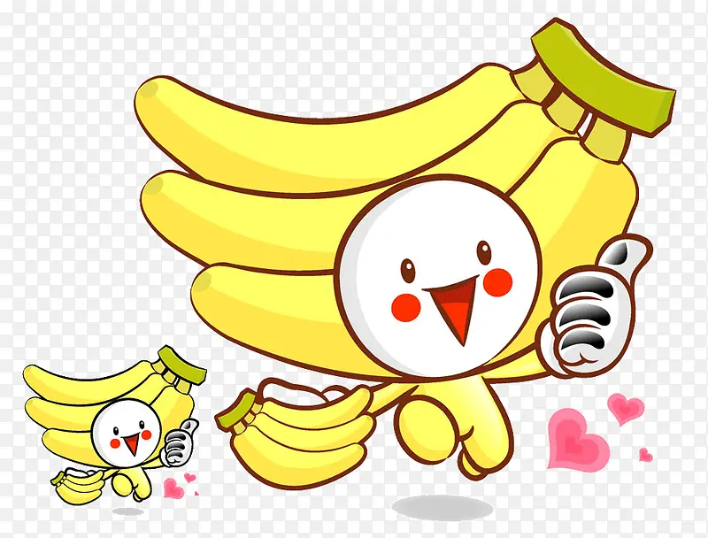 卡通香蕉图