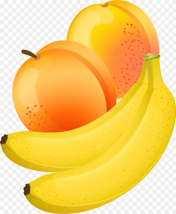 香蕉杏png矢量素材