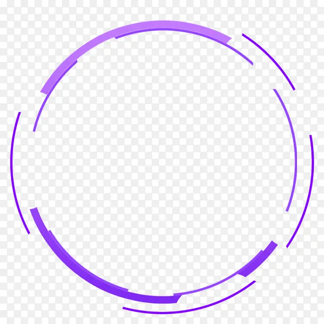 紫色艺术圆环图片