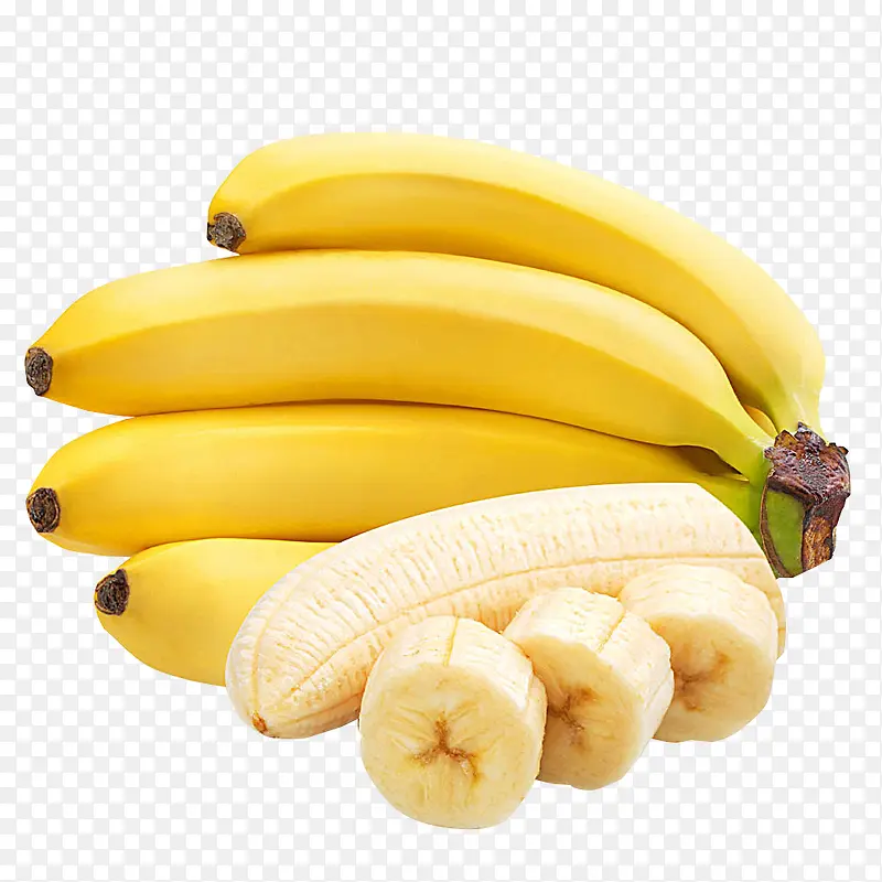 新鲜香蕉黄色