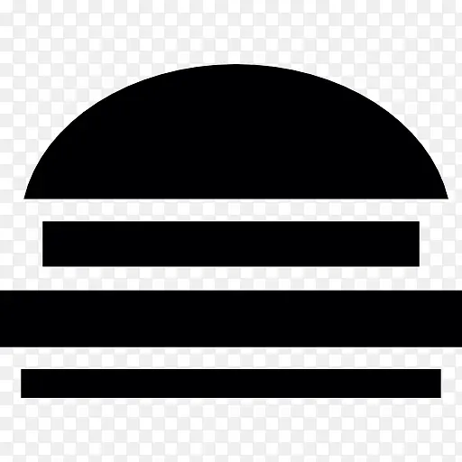 矩形汉堡图标