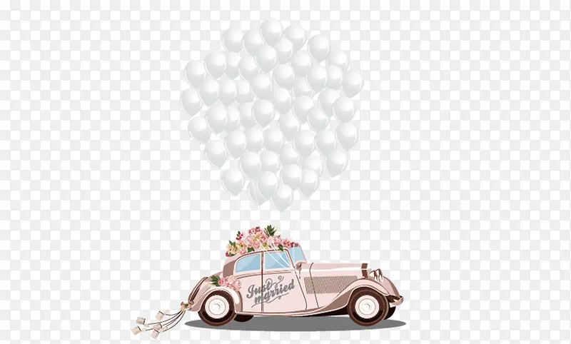 车与气球