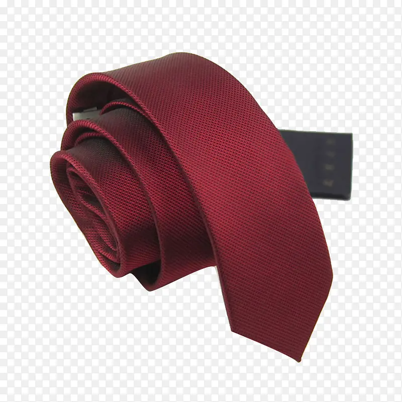 红色丝绸男士领带