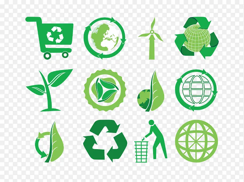 绿色环保循环标志